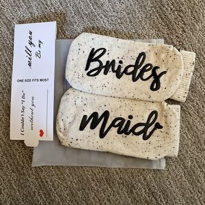 Brides maid socks